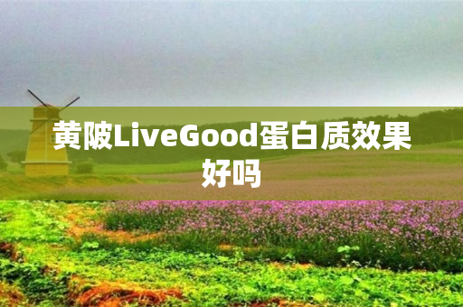 黄陂LiveGood蛋白质效果好吗