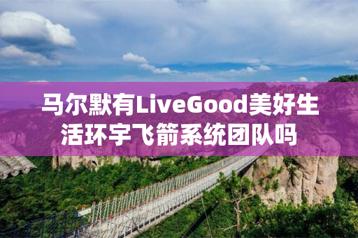 马尔默有LiveGood美好生活环宇飞箭系统团队吗