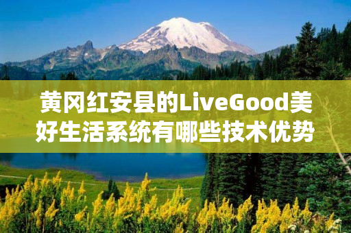 黄冈红安县的LiveGood美好生活系统有哪些技术优势