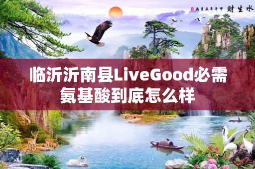 临沂沂南县LiveGood必需氨基酸到底怎么样