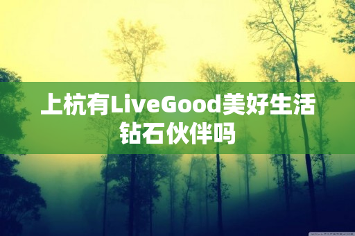 上杭有LiveGood美好生活钻石伙伴吗