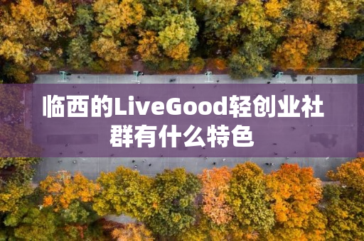 临西的LiveGood轻创业社群有什么特色