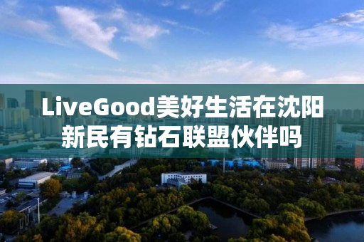 LiveGood美好生活在沈阳新民有钻石联盟伙伴吗